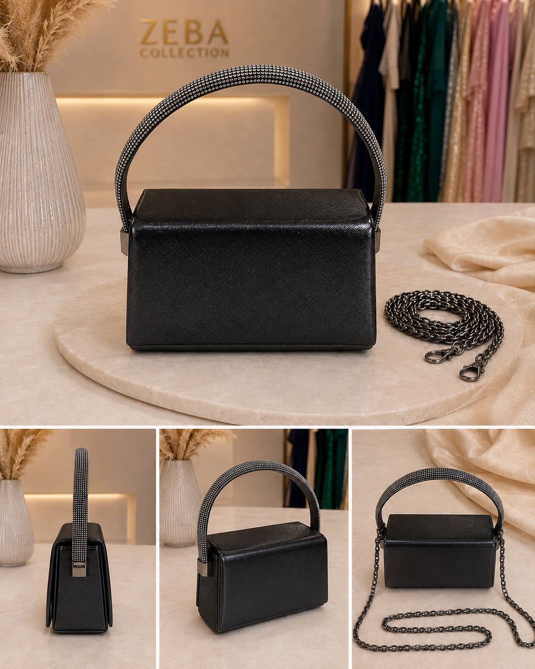 Livia Sparkle Handle Bag HL3502