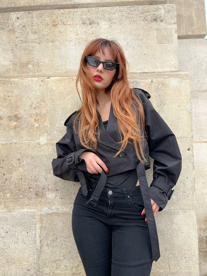 The Chelsea Cropped Trench Jacket 8649