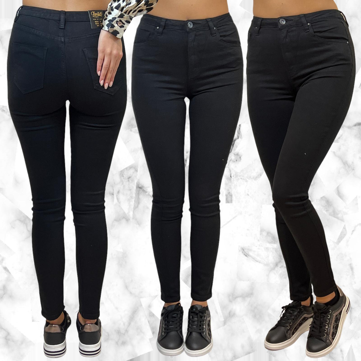 Broek zwart Toxik L185