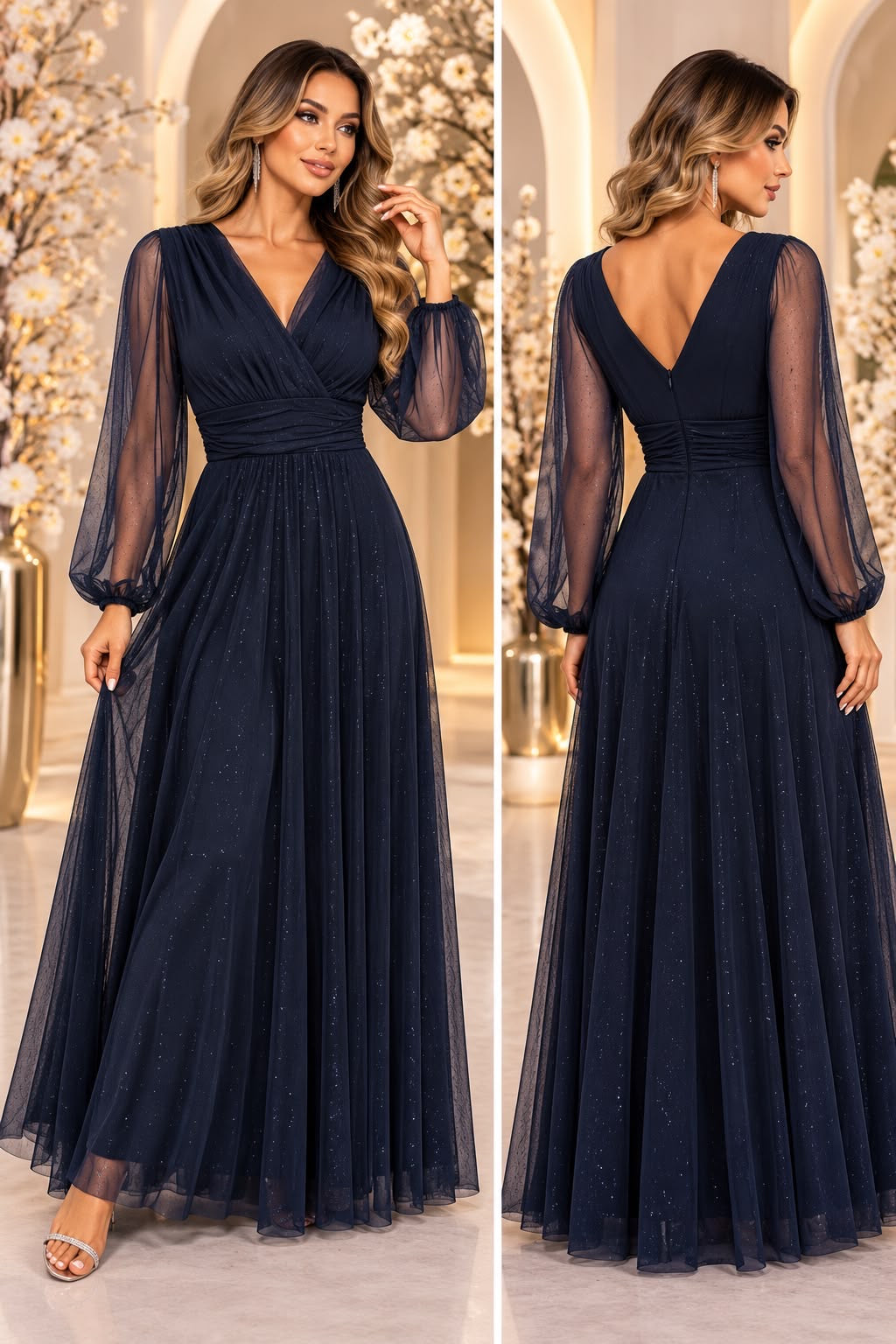 Midnight Grace Maxi Dress 20056