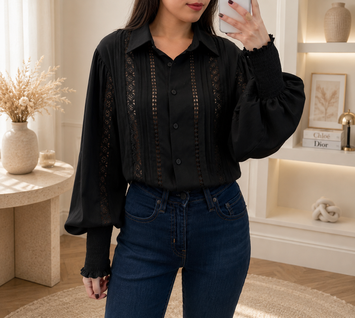 Élodie Lace Blouse AZ630