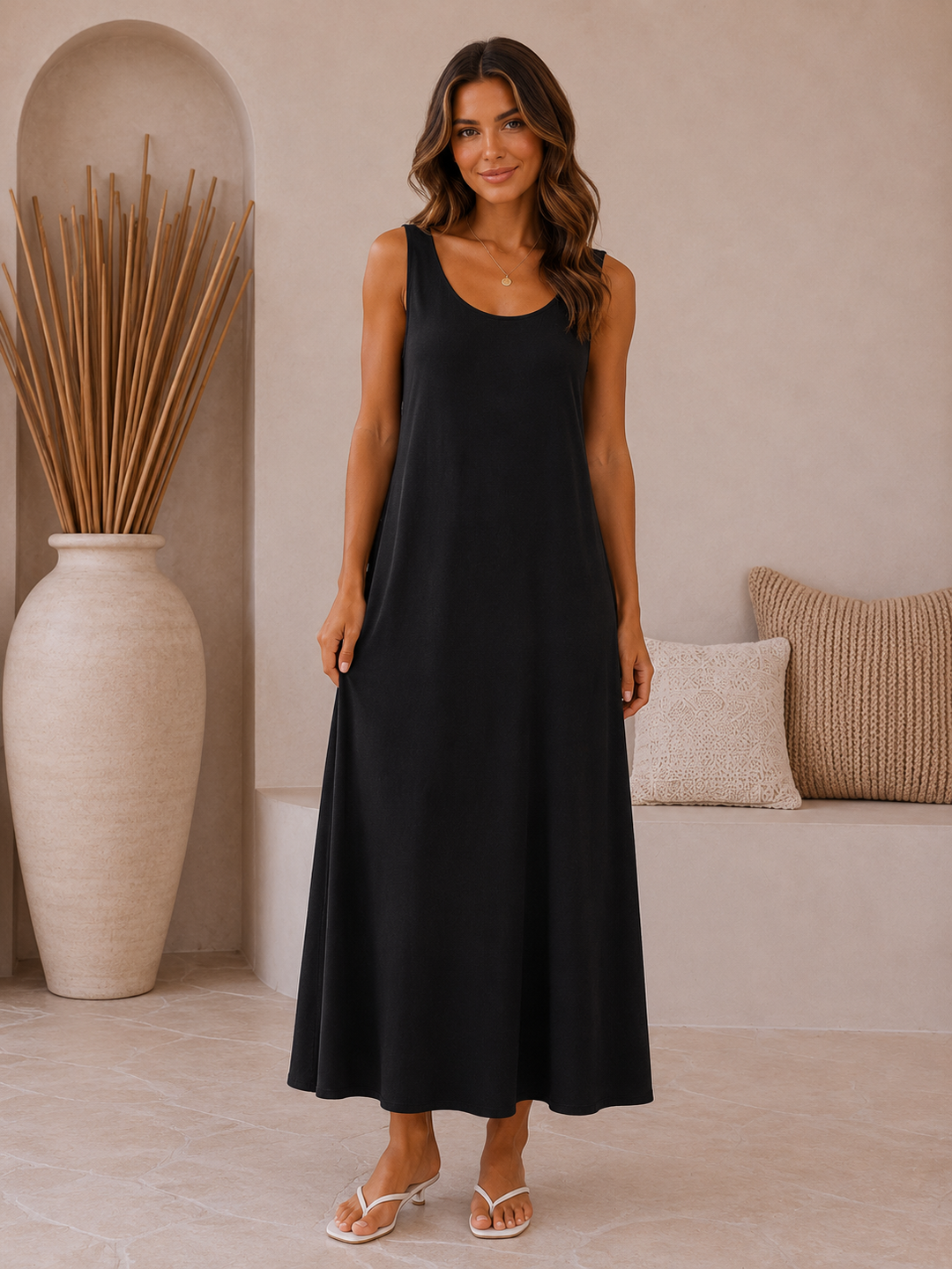 Essential Flow Maxi Dress 2621
