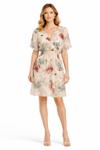 Aurélie Floral Chiffon Jurk 55061