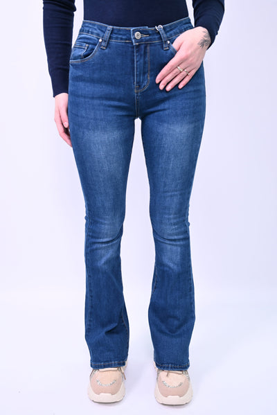 Dames flair jeans Nina Carter P079-1