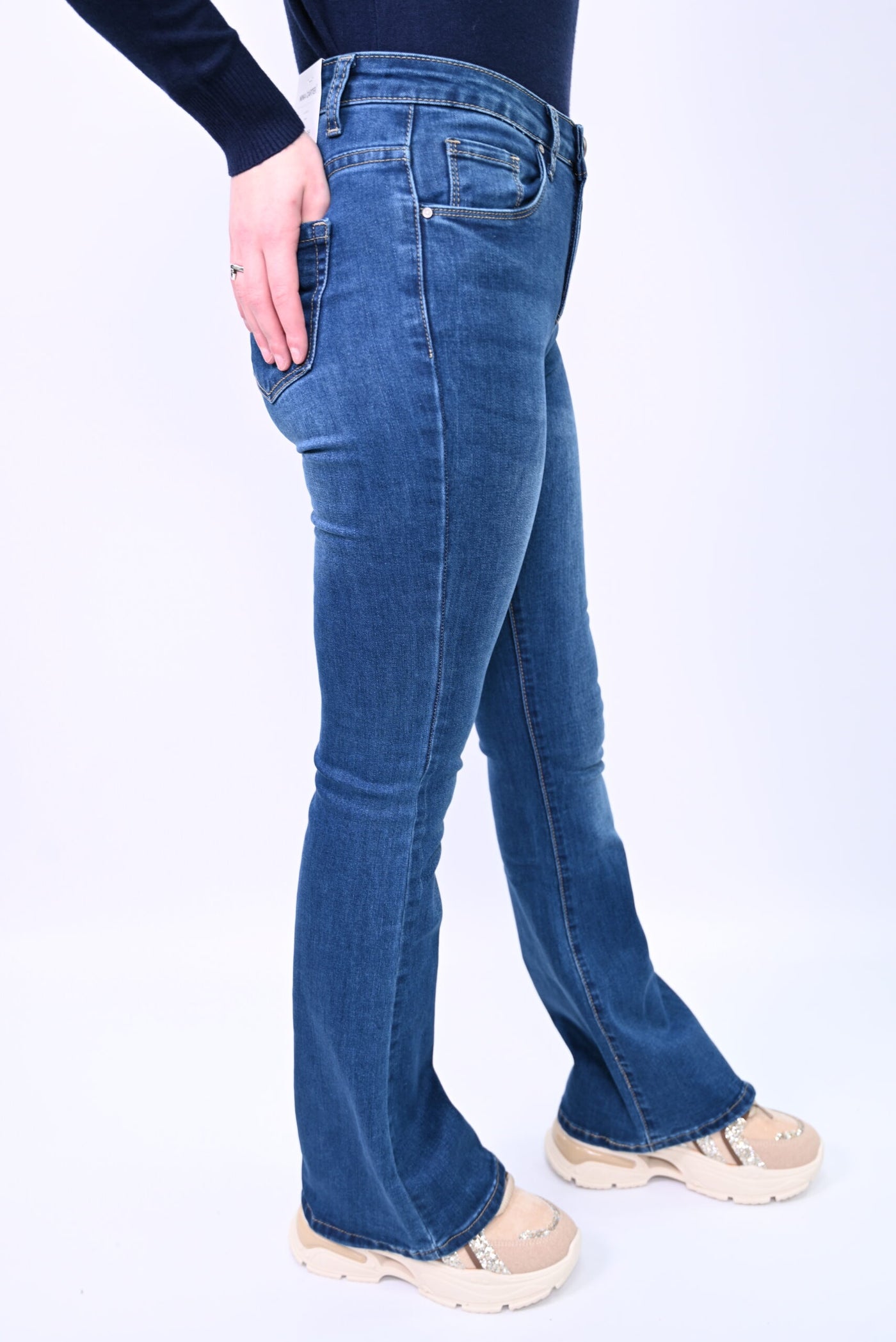 Dames flair jeans Nina Carter P079-1