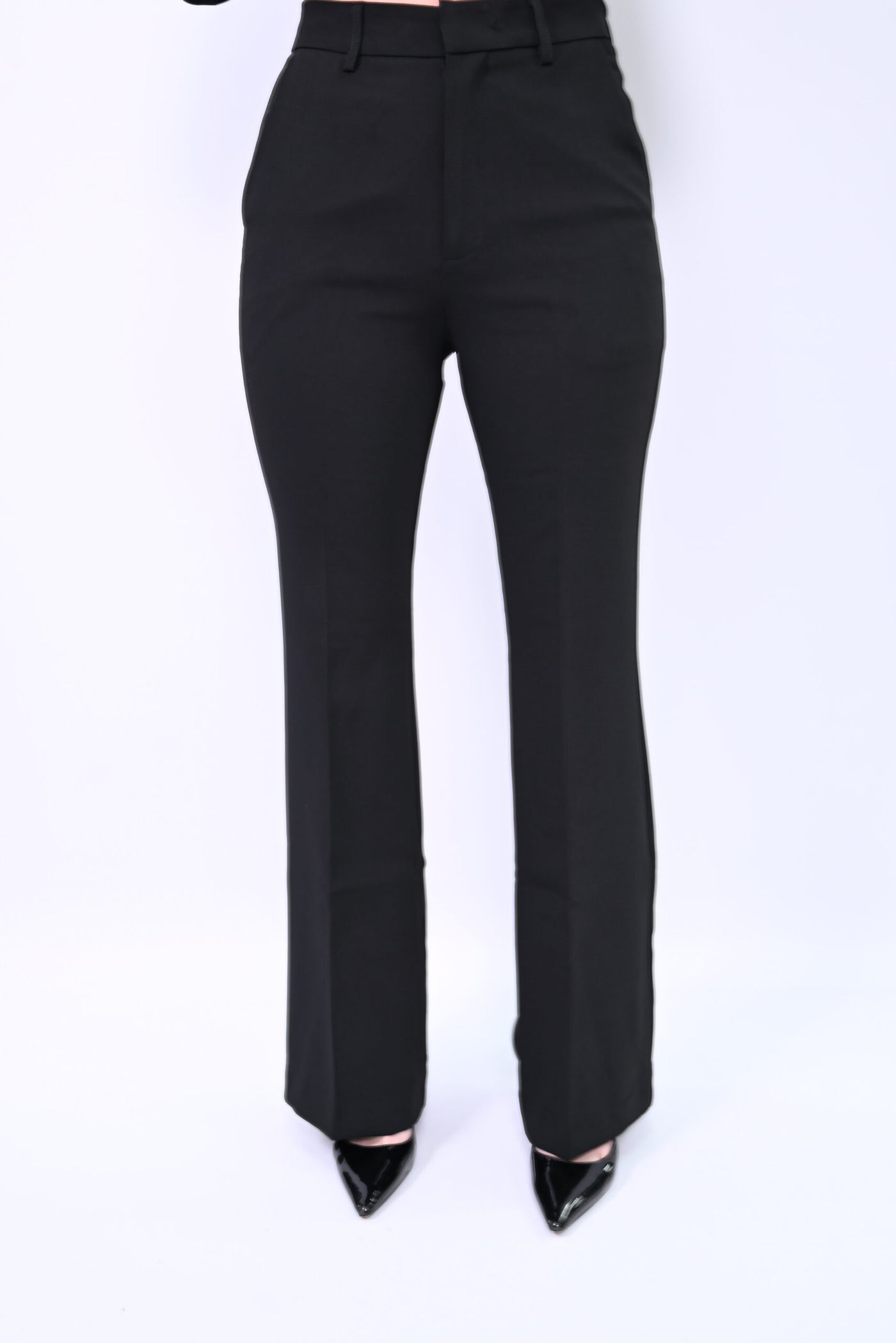 Dames flair pantalon zwart Nana Love 8802