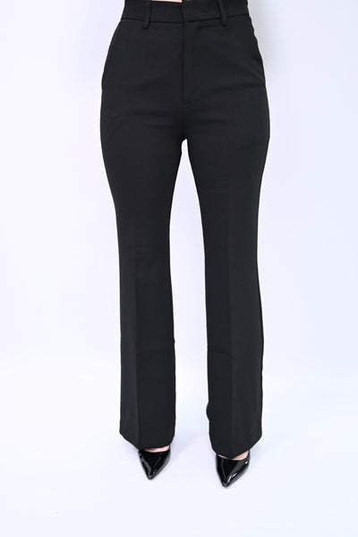 Dames flair pantalon zwart Nana Love 8802