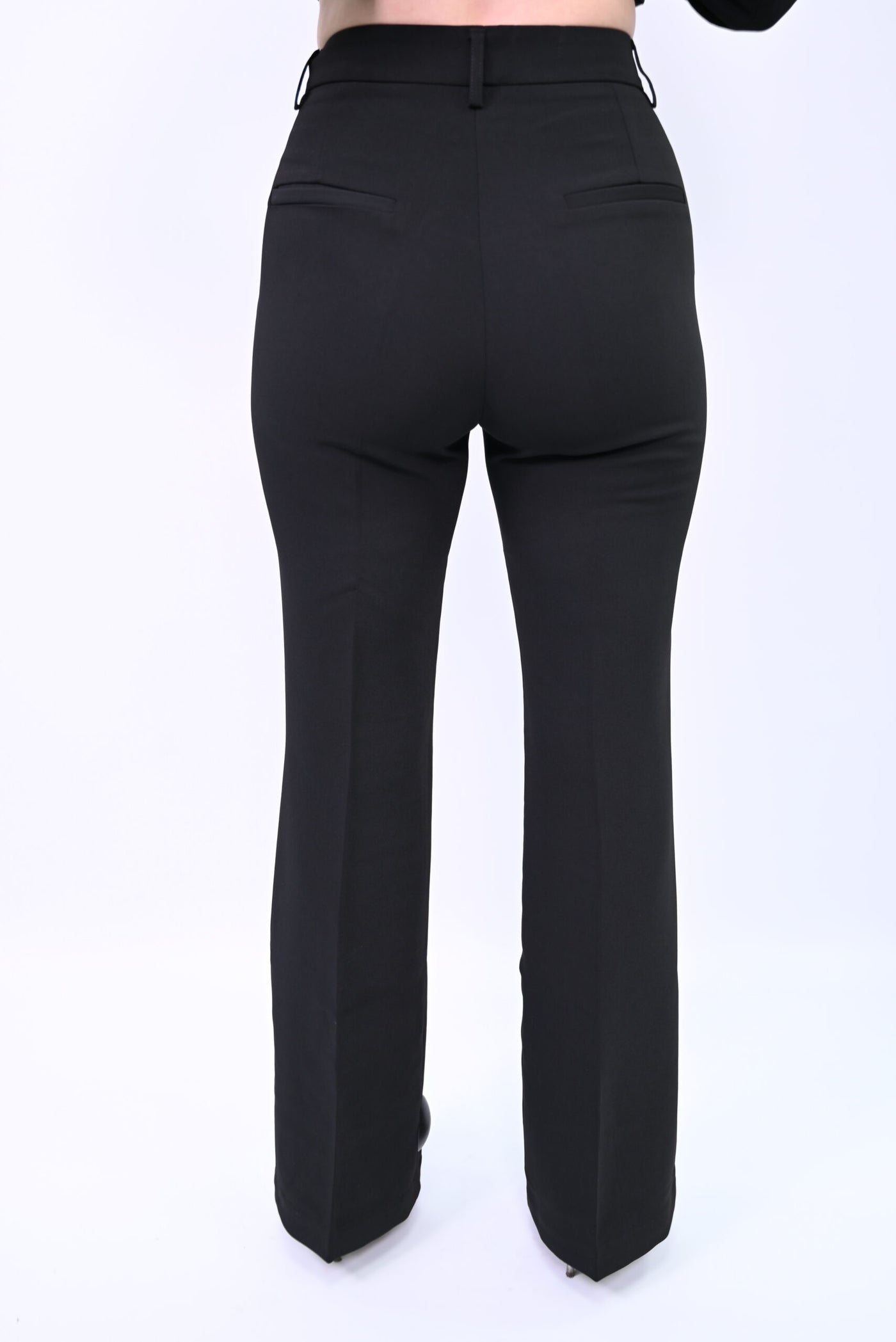 Dames flair pantalon zwart Nana Love 8802