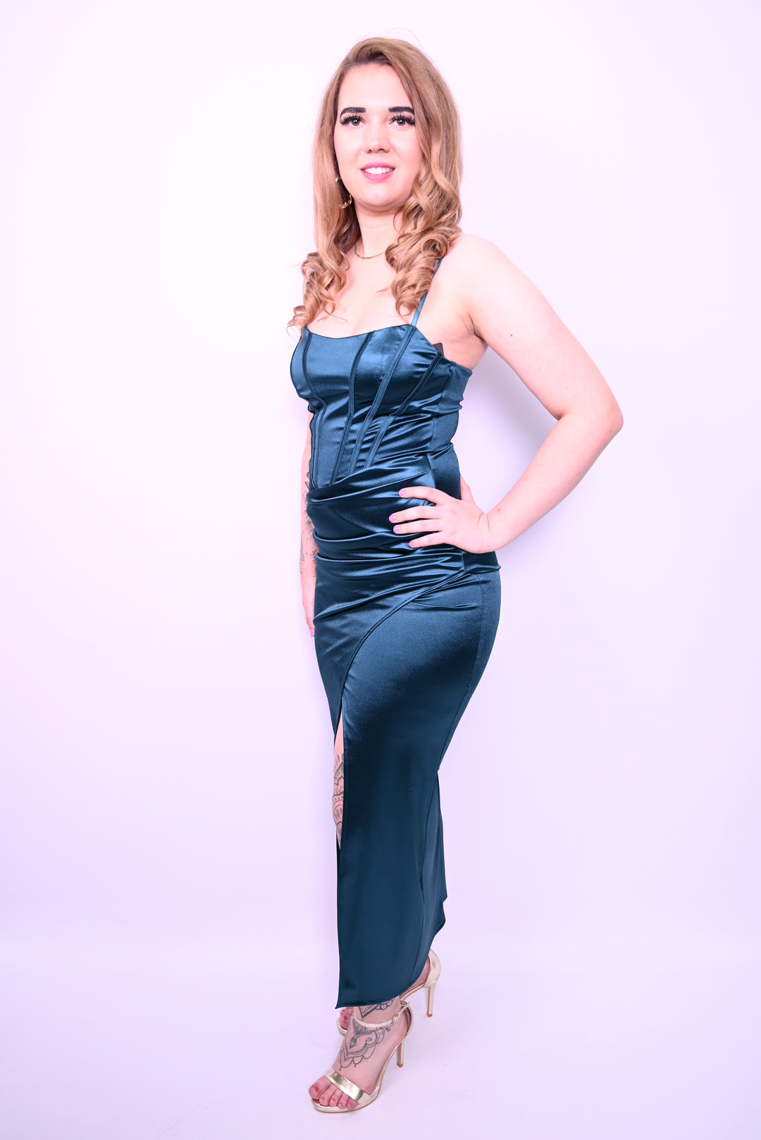 strapless avondjurk 234552