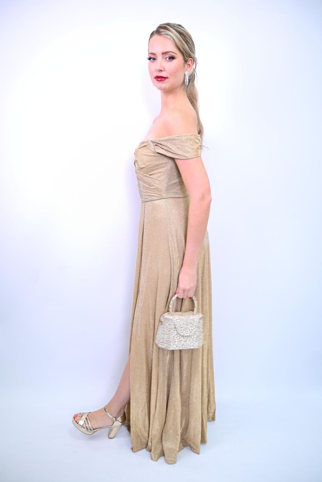 Galajurk Glimmer Gown — De Nachtfluistering M-5037