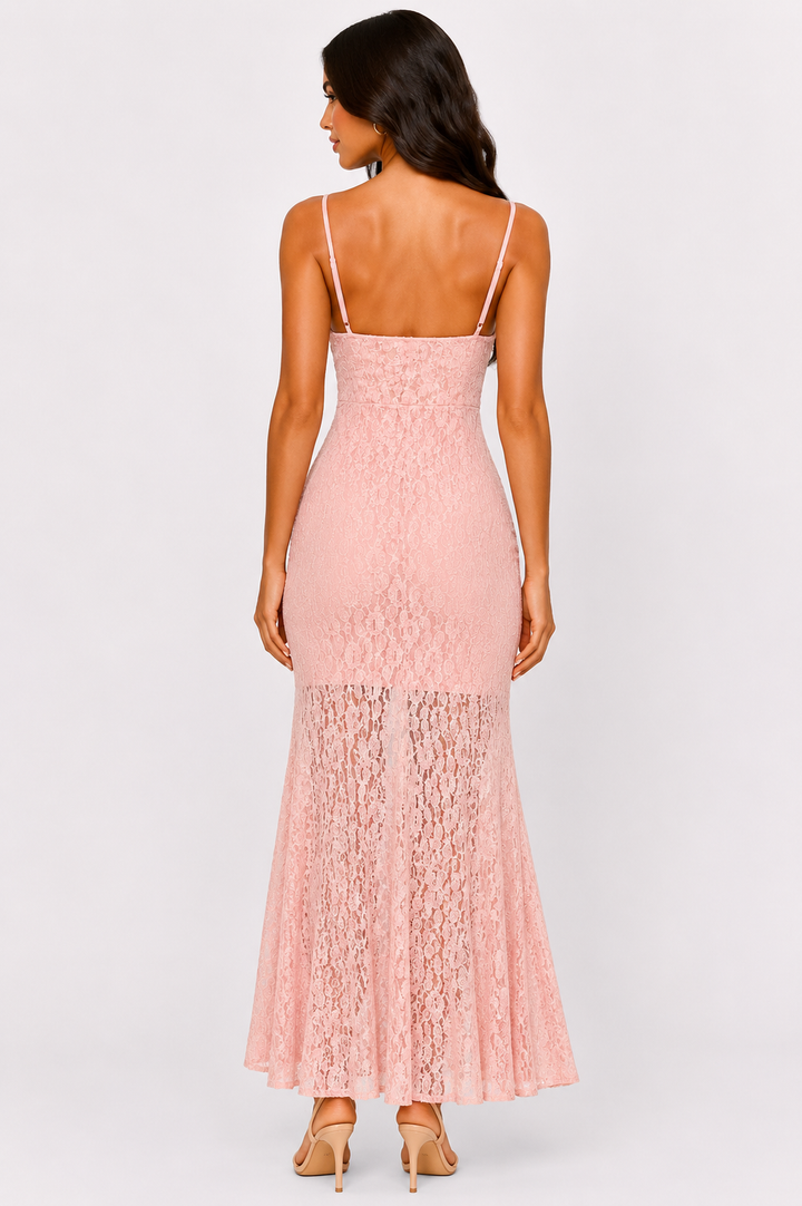 Élodie Lace Maxi Dress 47052