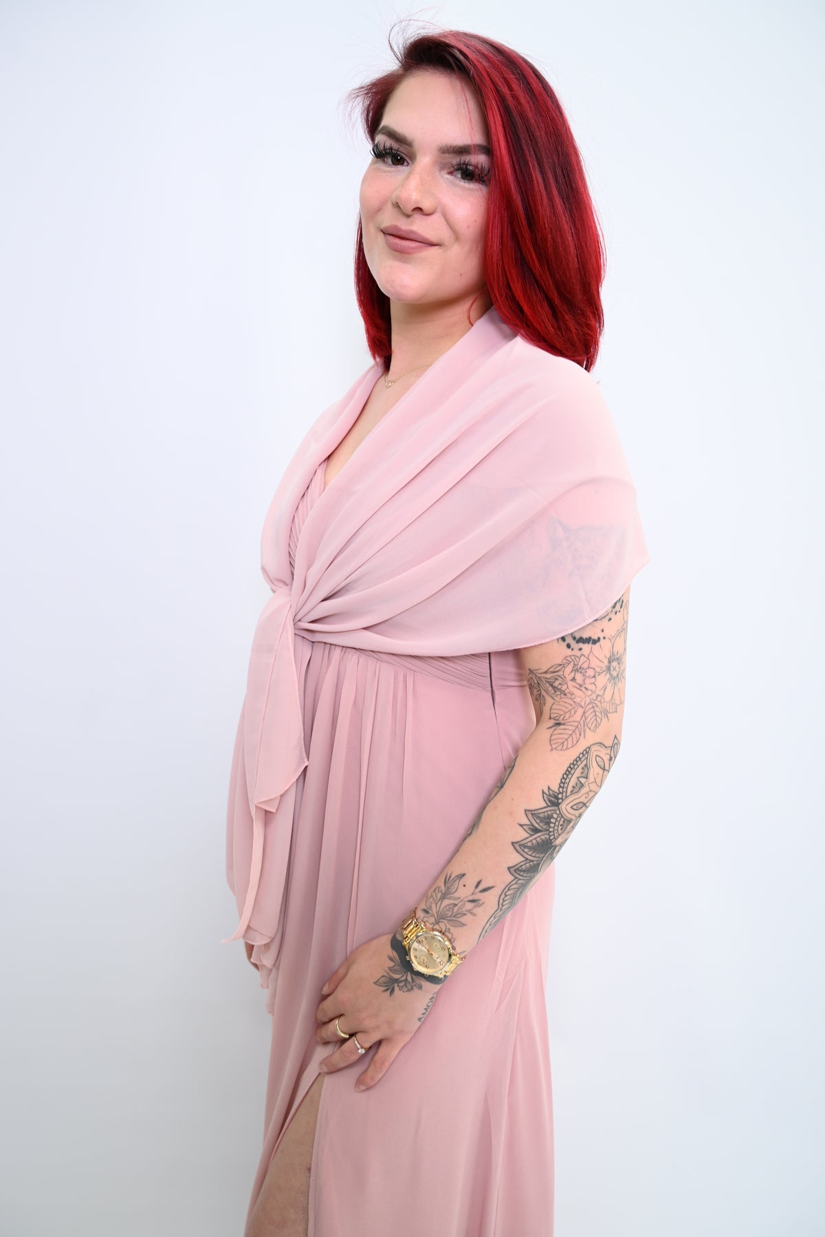 Luchtige Chiffon Omslagdoek – De Perfecte Aanvulling op Jouw Galajurk