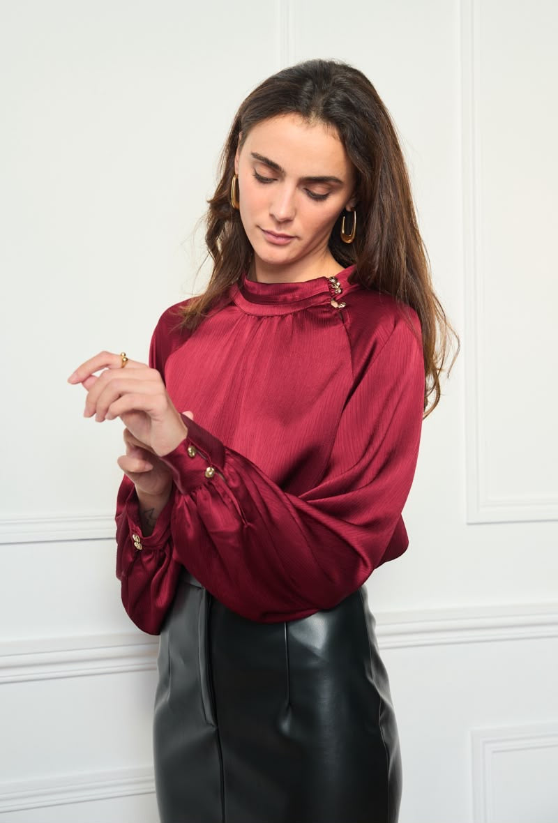 Elegant Grace Blouse H702