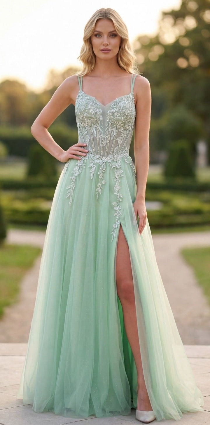 Rosé Elegance Gala Jurk 6778H