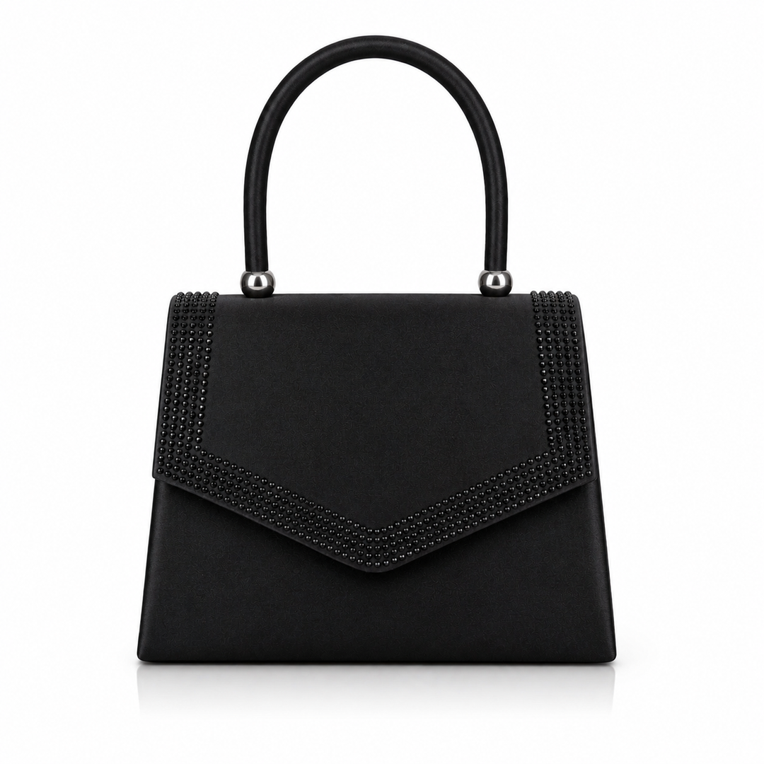 Noir Glam Top Handle Bag XX3495