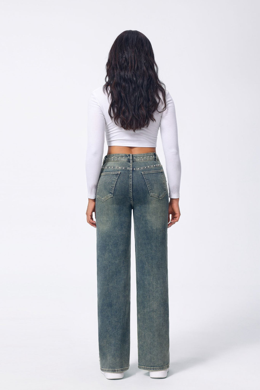 Wideleg Midnight Edge studs HelloMiss HM1516