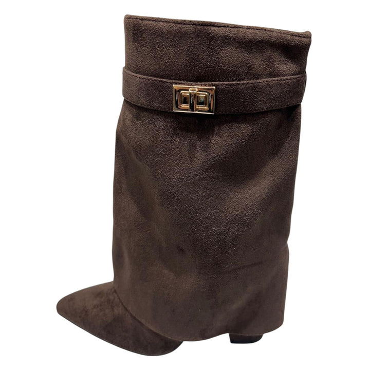 Half sharkboots Suède LA3116