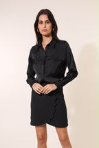 Elegant Satin Touch Blouse CH316