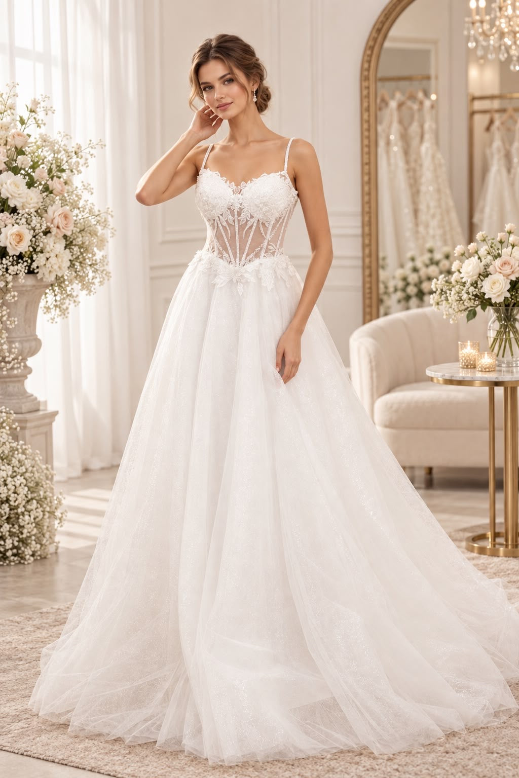 Élodie Princess Bridal Gown – Ivory 839021