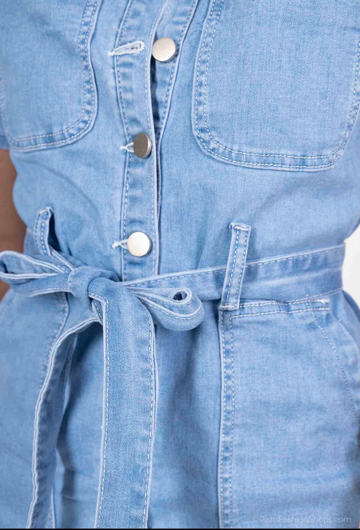 Amélie Denim Jurk A961
