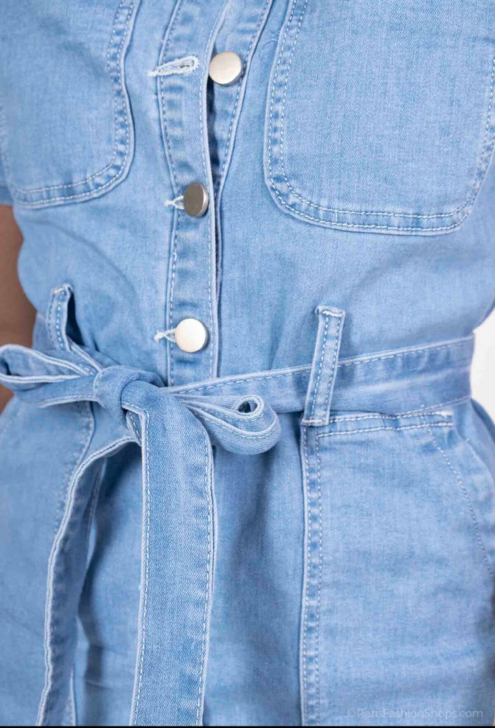 Amélie Denim Jurk A961