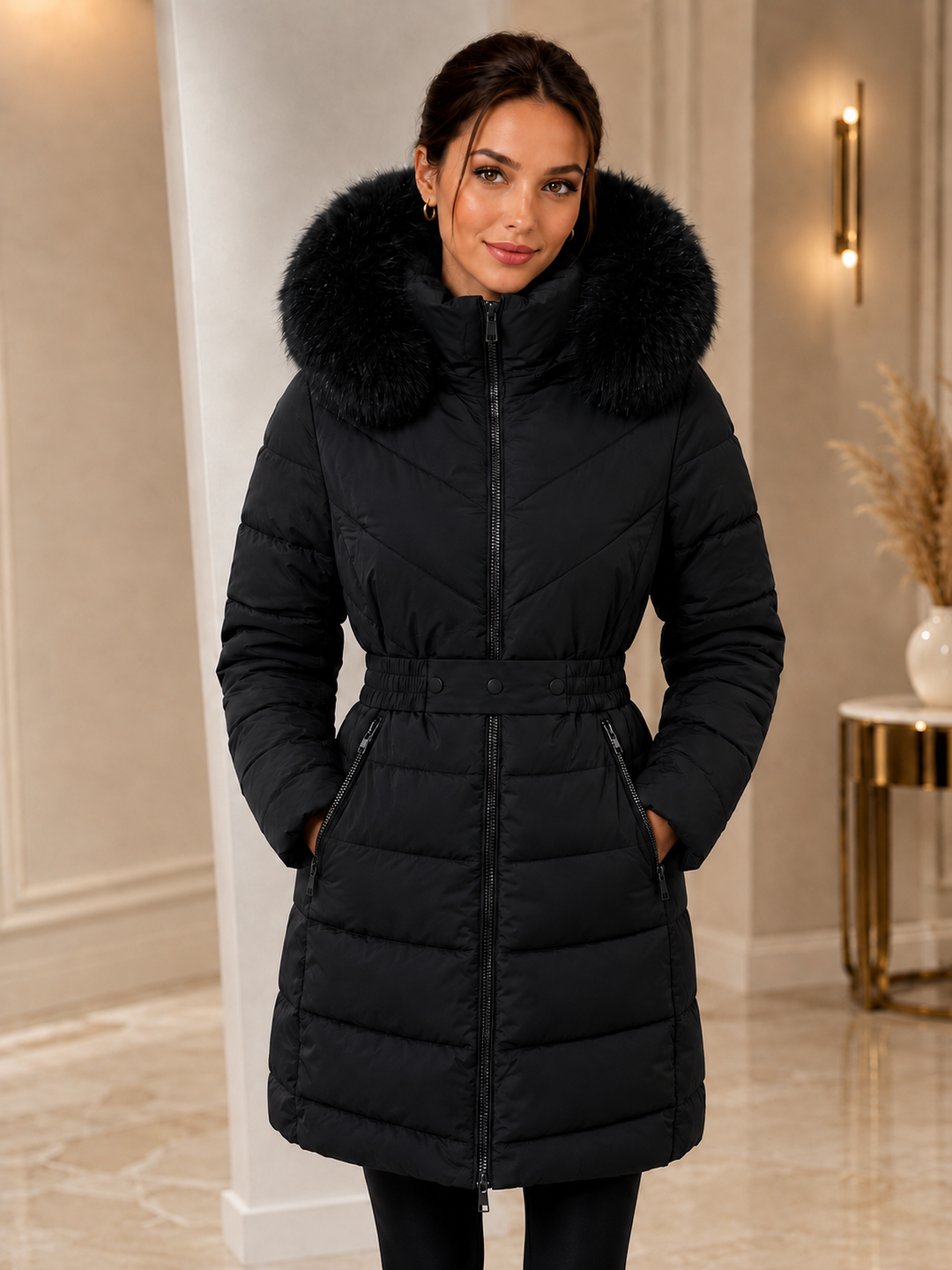 Valentina Long Puffer Coat TY269001