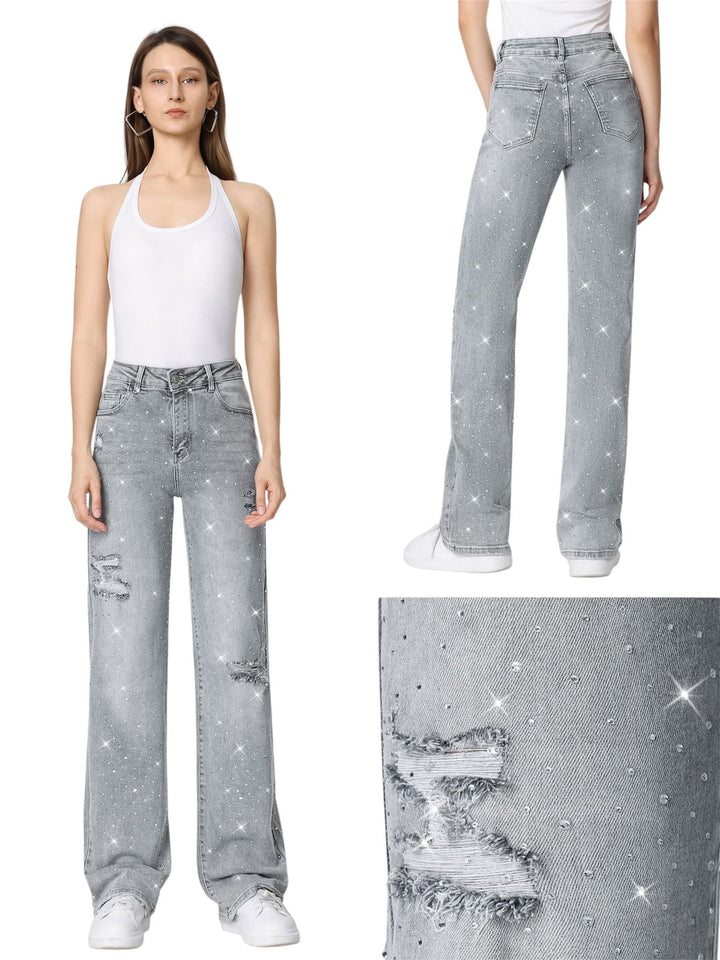 Wideleg Silver Drift HelloMiss H891-3