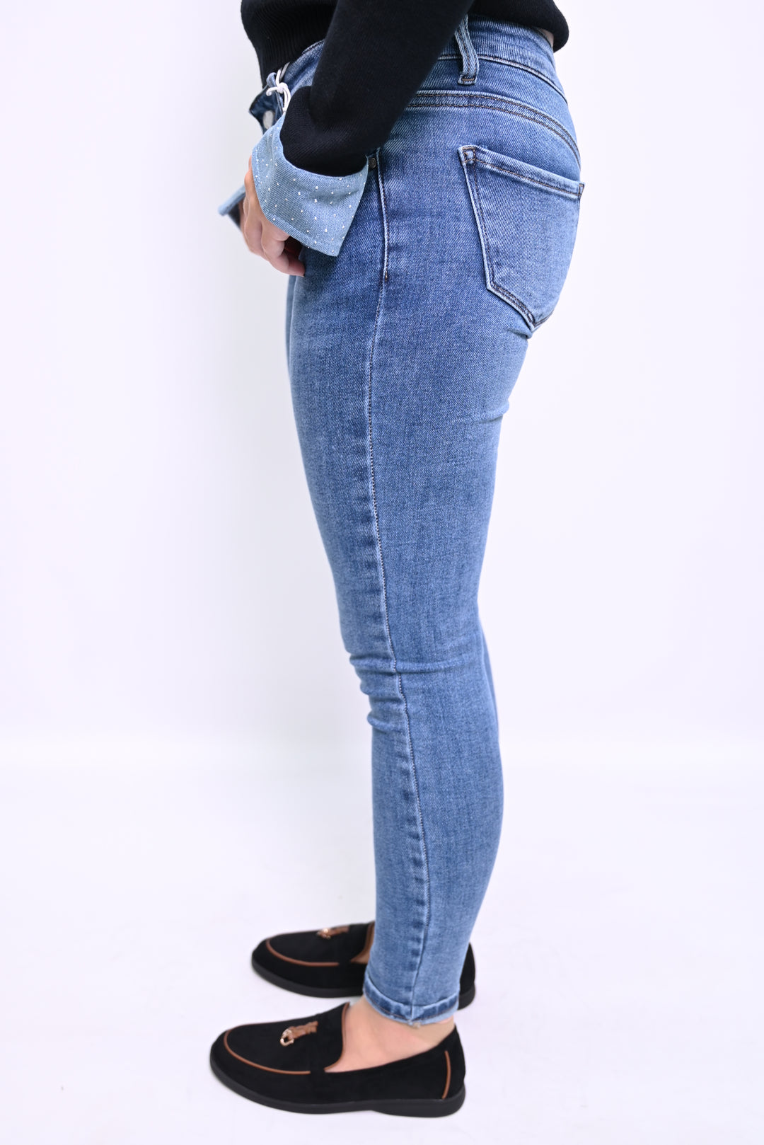 Skinny Lowwaist Hello Miss HM5323-7