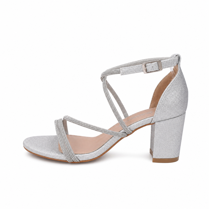 Celestia Sparkle Heels – Silver M150610-105