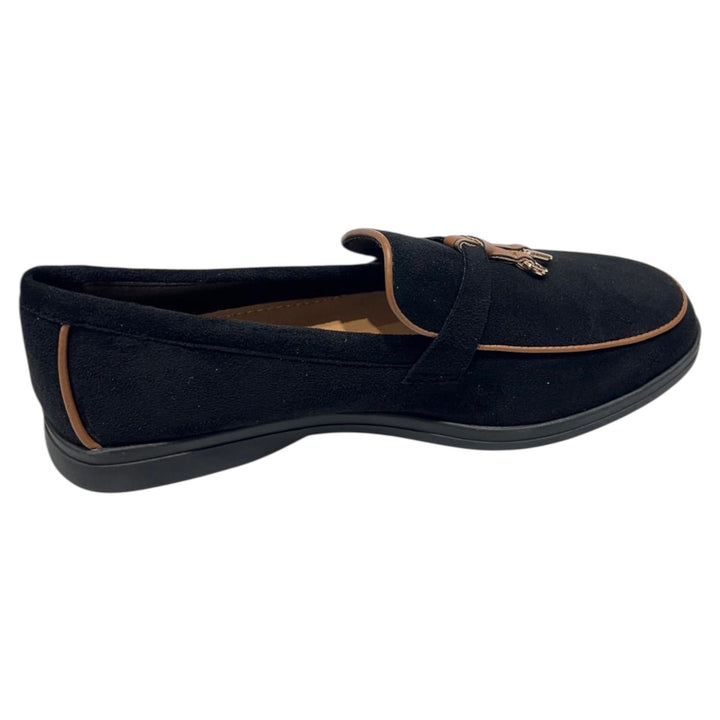 Suède Loafer met Gespdetail – Elegant Comfort G481
