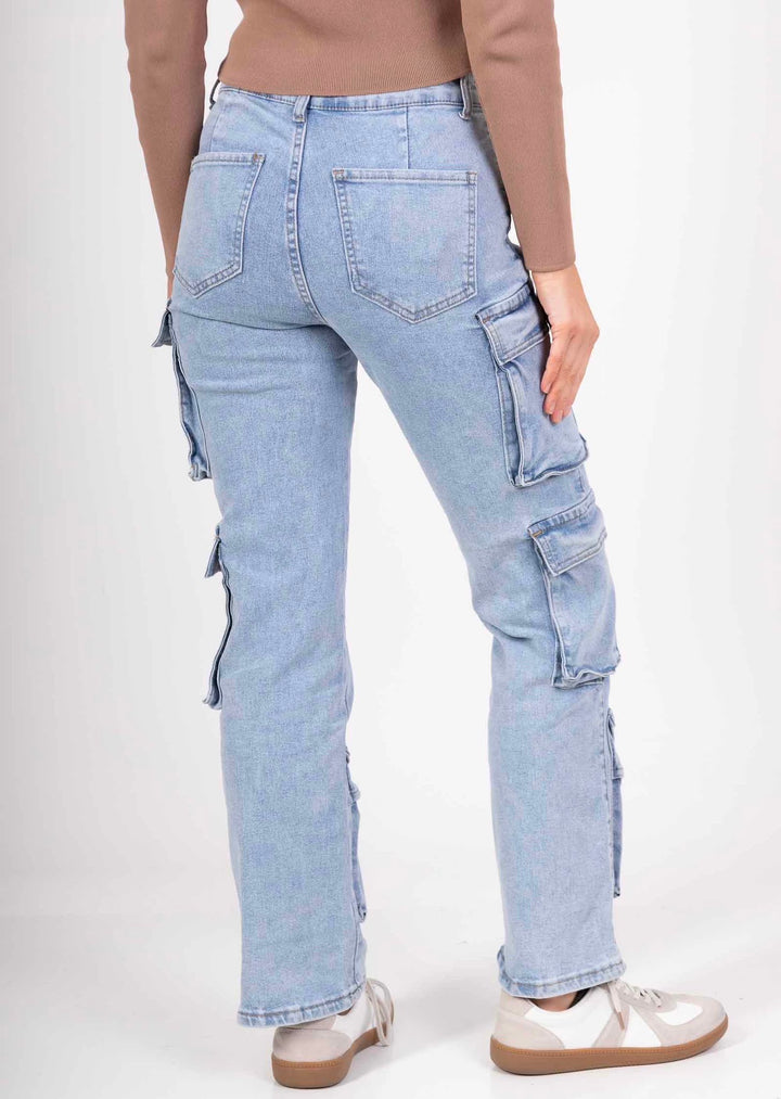Skyline Cargo Pocket Jeans 33307