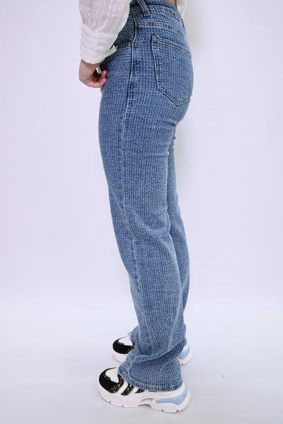 Dames Jeans H865 wideleg DAD FIT