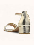 Zilveren Elegante Sandalet met Strass 3527-30