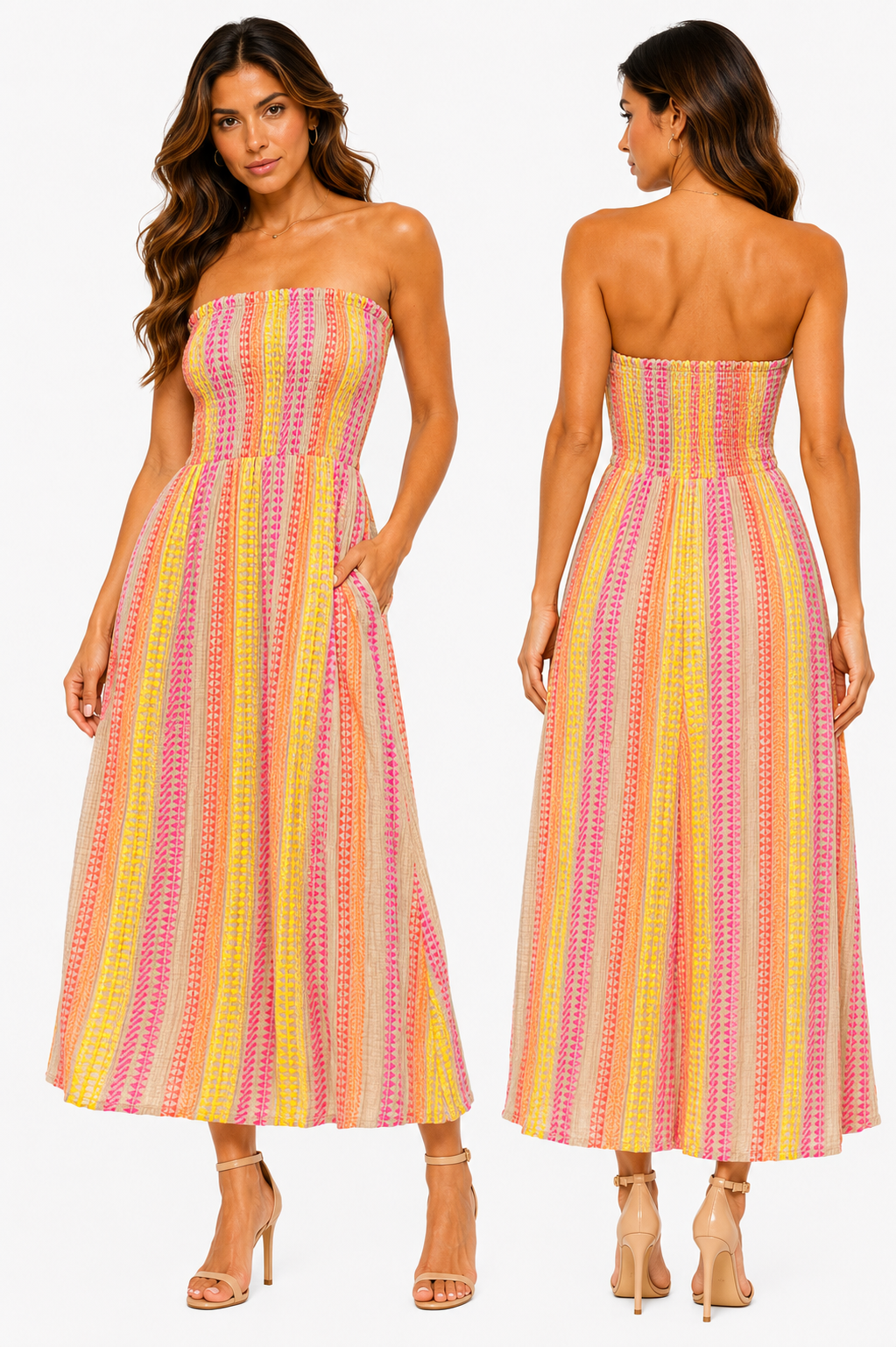 Solea Sunset Maxi Dress 9368