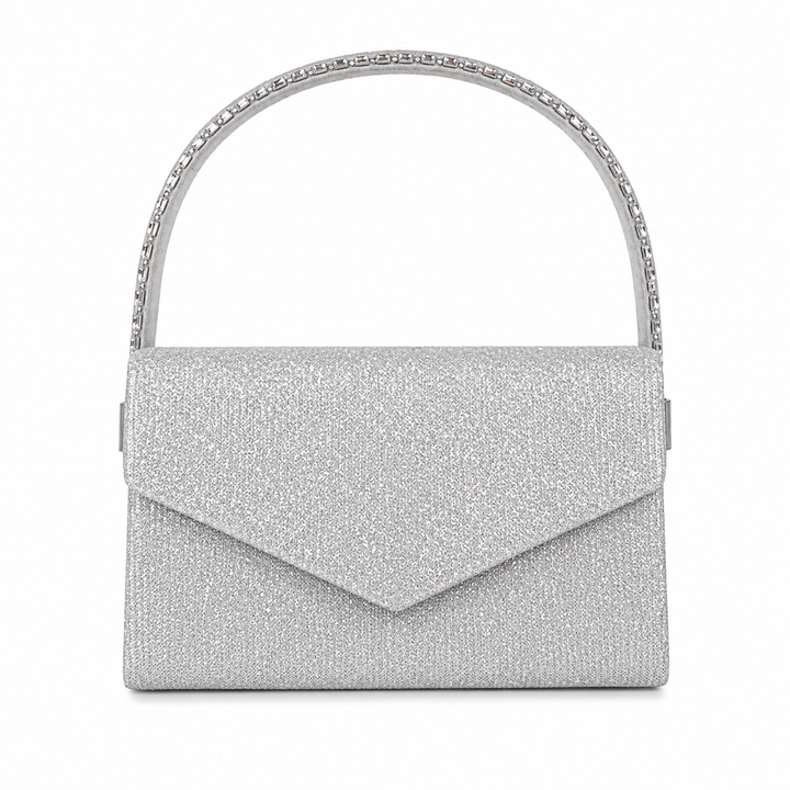 Celeste Crystal Evening Bag – Zilver HL3462