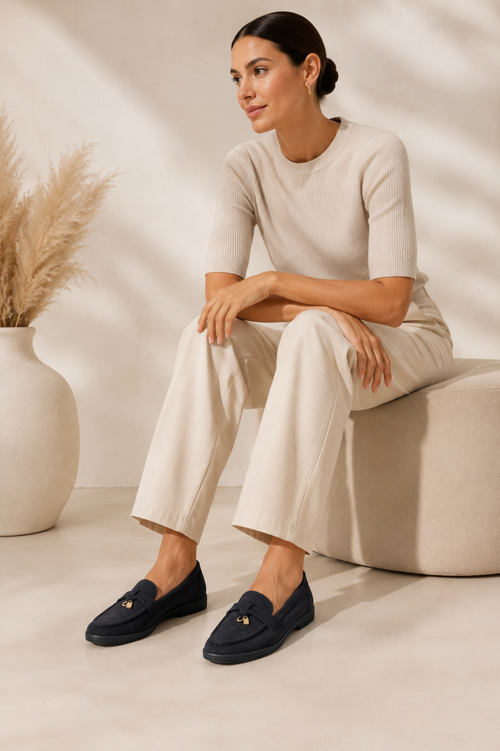 Midnight Charm Loafers H8-585