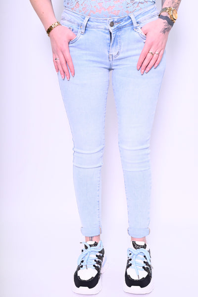 Dames jeans Low Waist Hello Miss HM5323-2