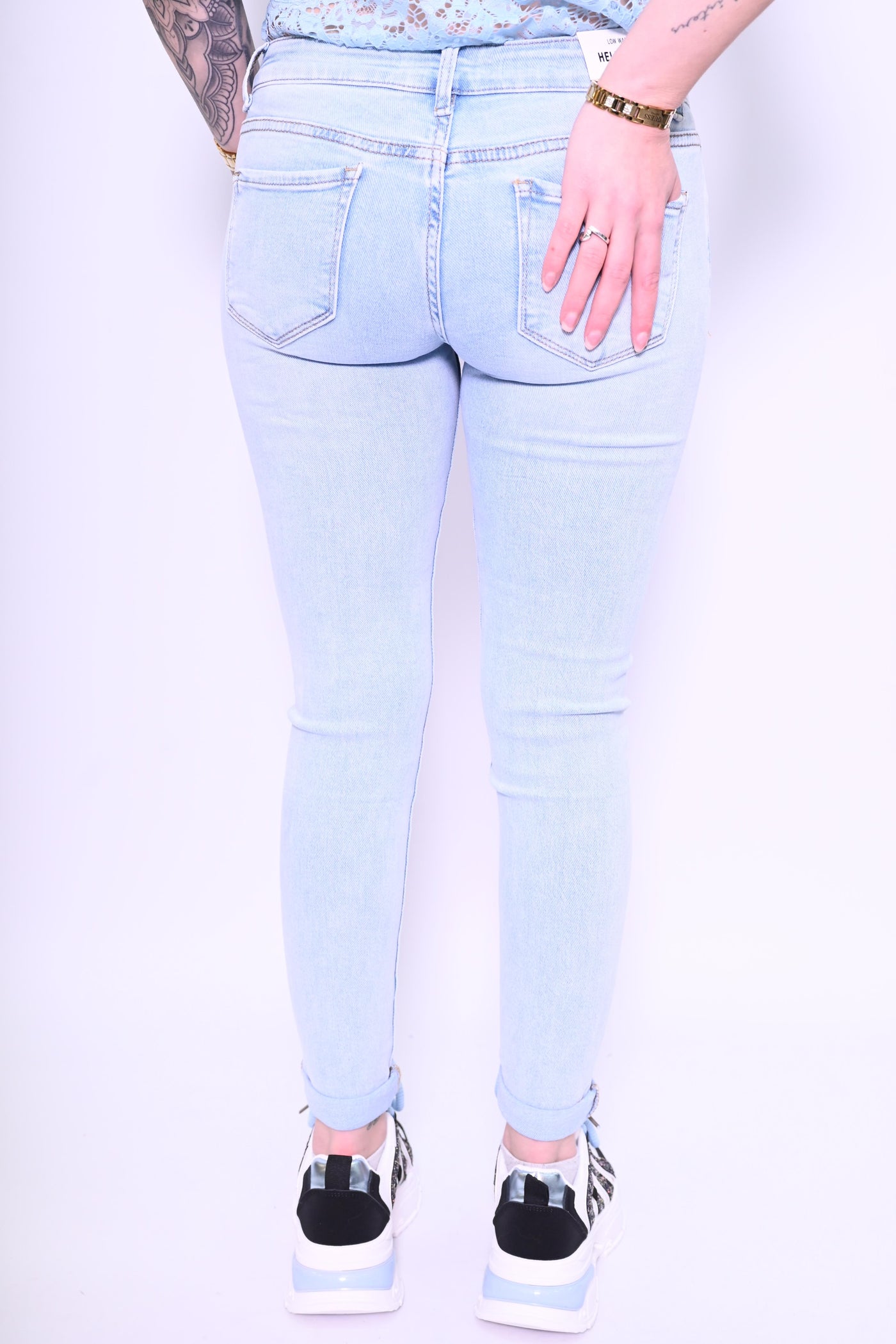 Dames jeans Low Waist Hello Miss HM5323-2