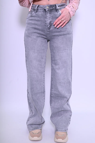 Wideleg jeans super stretch Hello Miss H863-2