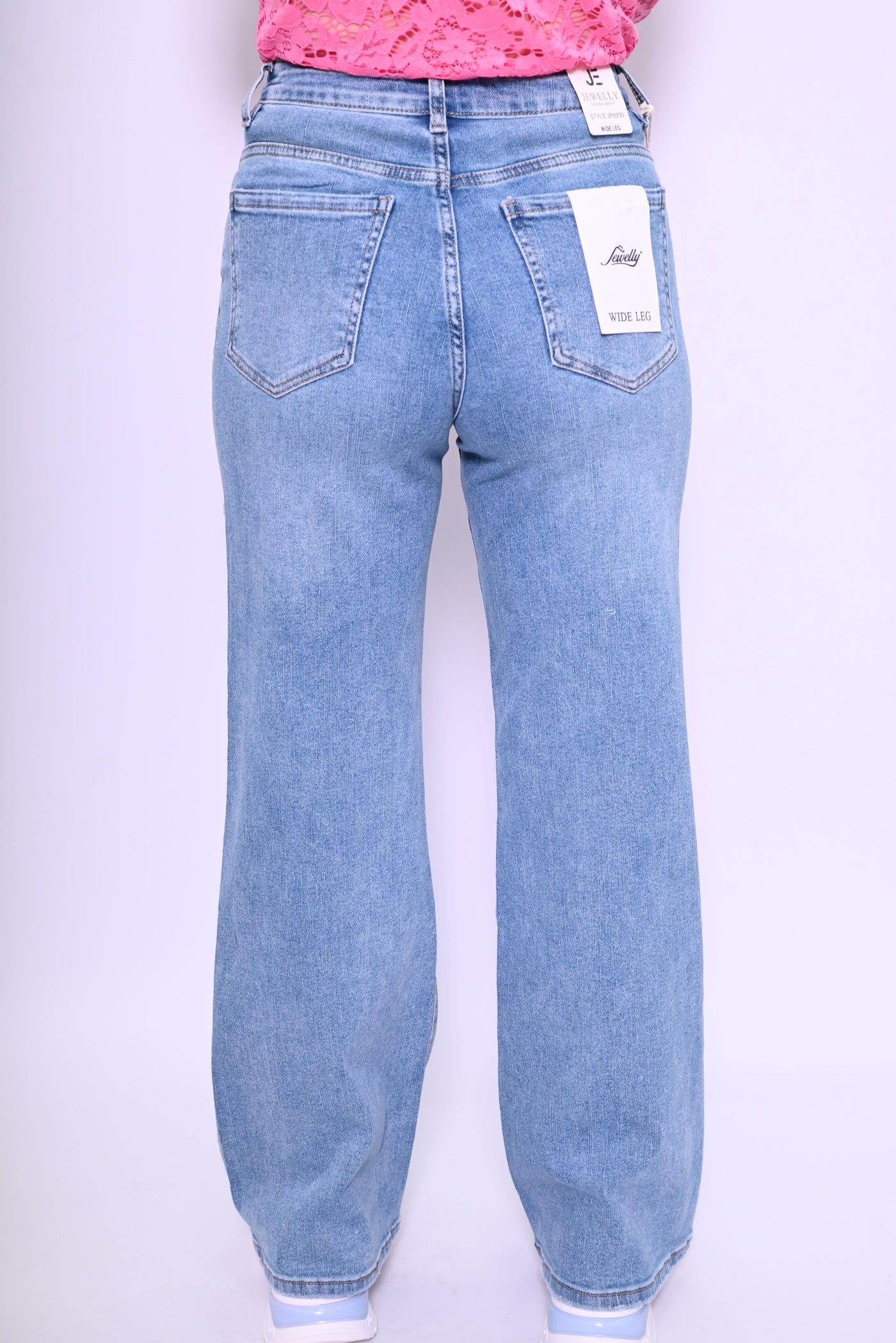 Dames wideleg jeans Jewelly JP8295