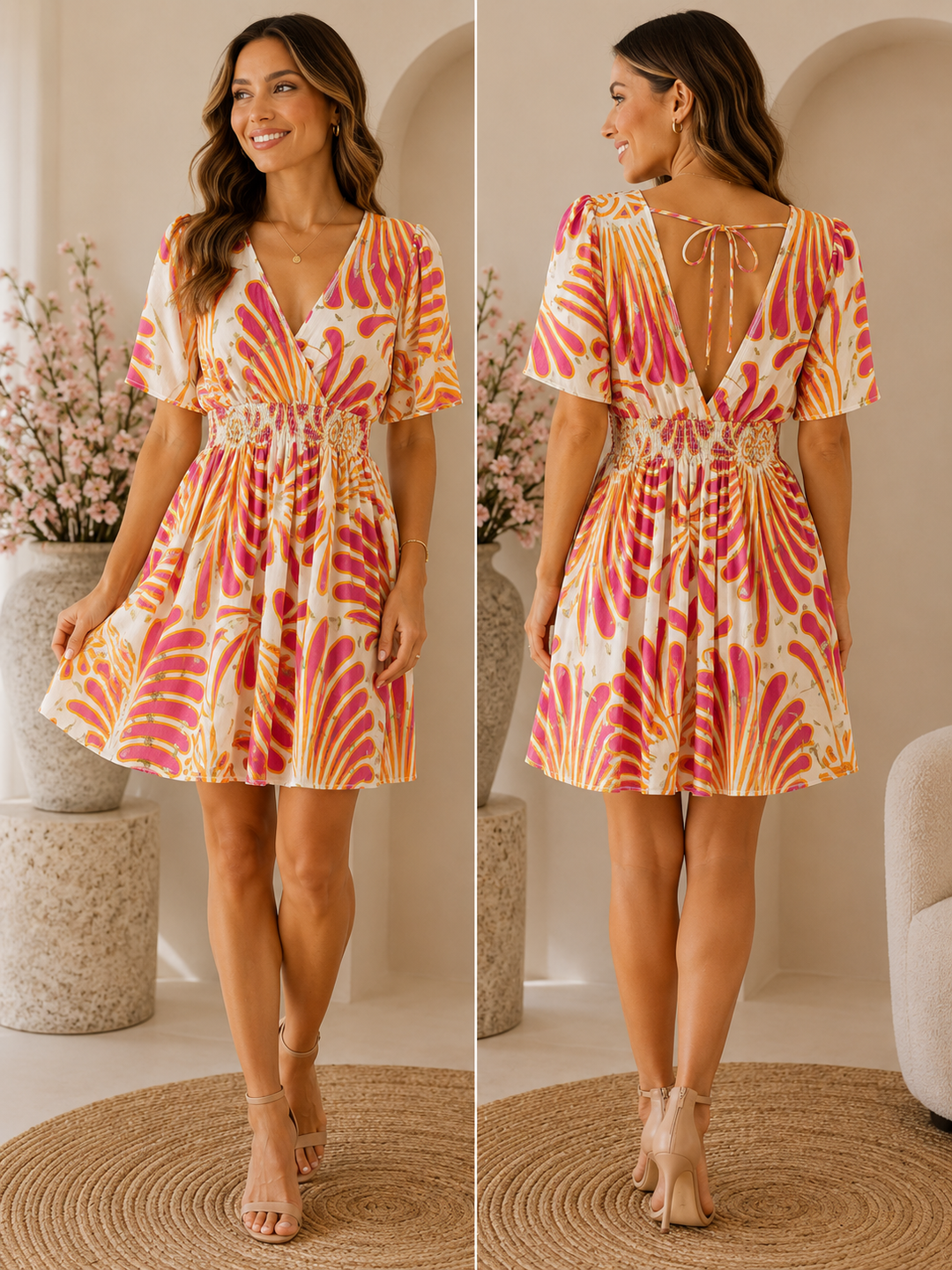 Solara Jurk – Sunset Glow 22003
