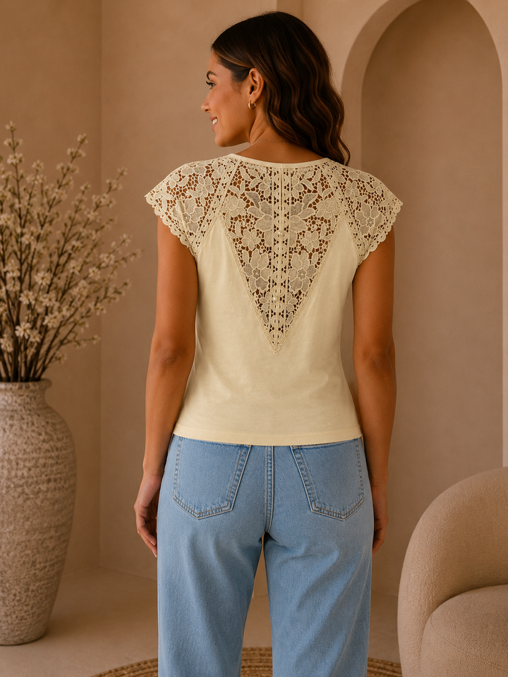 Lace Elegance Top 3024