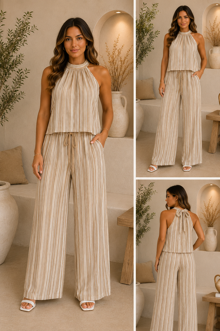 Monaco Breeze Striped Co-ord Set 841