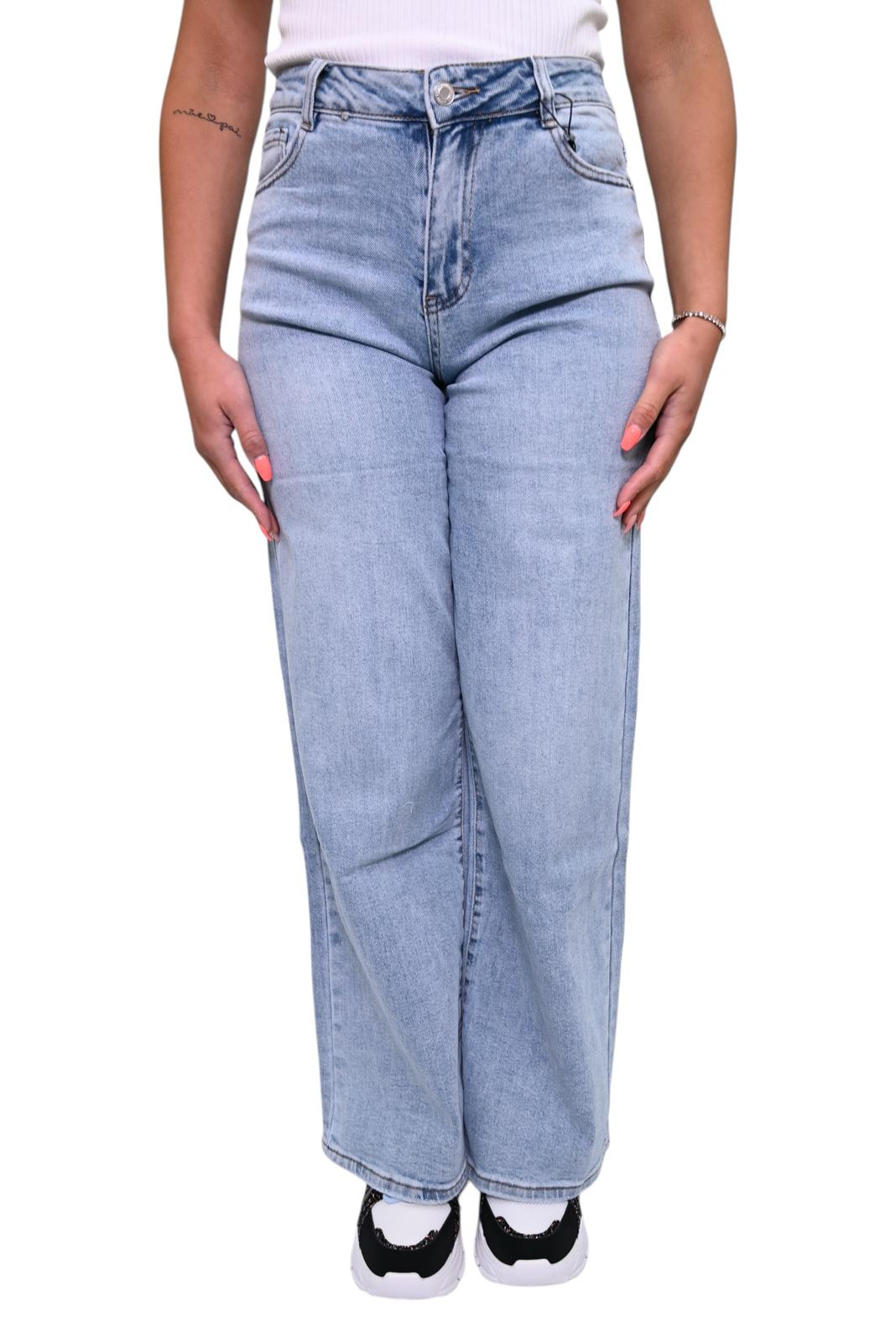 Wideleg jeans Laulia MID-RISE FULL LENGTH T265-45