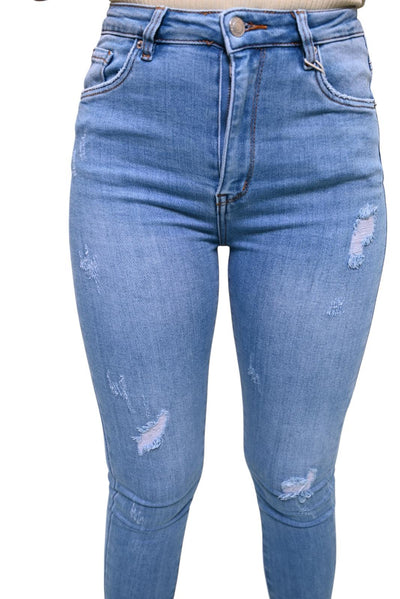 Skinny jeans STRETCH Highwaist Damaged VS MISS SHW8177