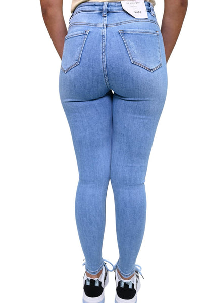 Skinny jeans STRETCH Highwaist Damaged VS MISS SHW8177