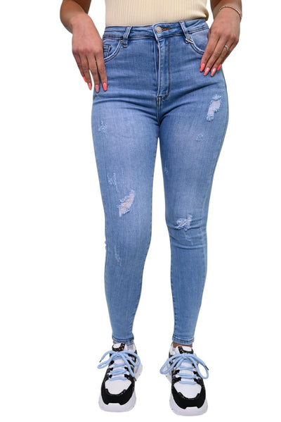 Skinny jeans STRETCH Highwaist Damaged VS MISS SHW8177