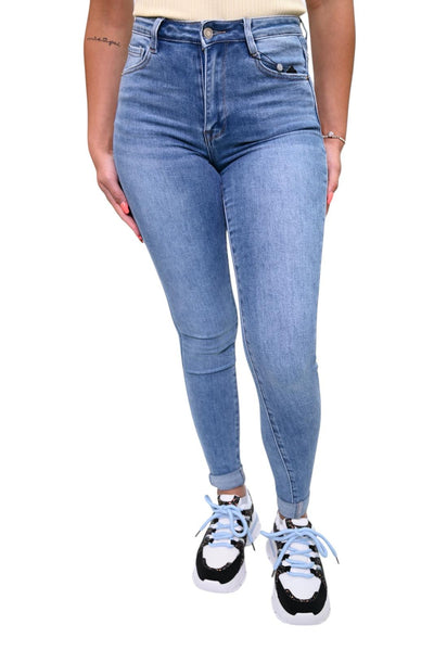 Dames jeans skinny Highwaist Laulia AP397-23