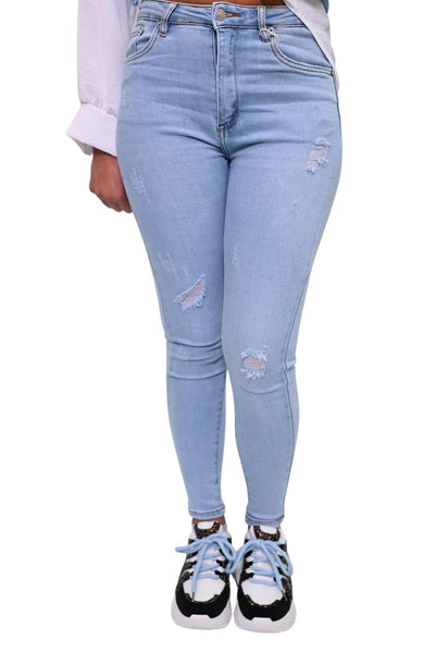 Skinny jeans STRETCH Highwaist Damaged VS MISS SHW8231