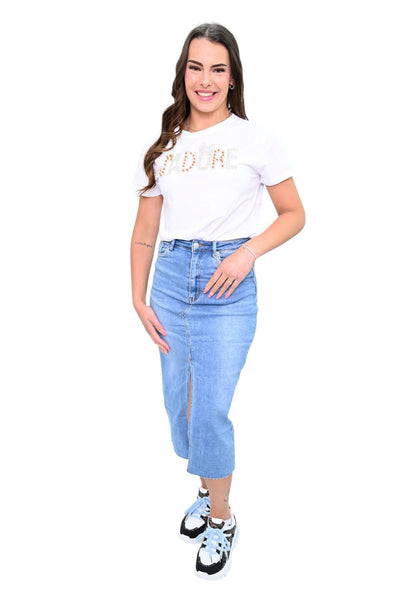 Jeans Rok Stretch 7993